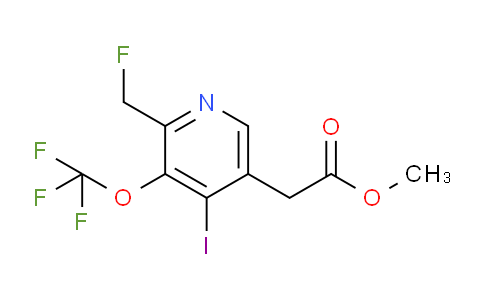 AM210959 | 1804358-23-3 | Methyl 2-(fluoromethyl)-4-iodo-3-(trifluoromethoxy)pyridine-5-acetate