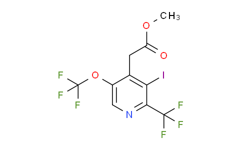 AM210966 | 1805110-27-3 | Methyl 3-iodo-5-(trifluoromethoxy)-2-(trifluoromethyl)pyridine-4-acetate