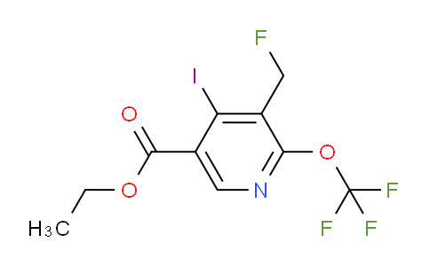 AM210968 | 1804743-48-3 | Ethyl 3-(fluoromethyl)-4-iodo-2-(trifluoromethoxy)pyridine-5-carboxylate