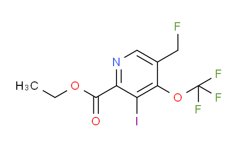 AM210969 | 1804840-35-4 | Ethyl 5-(fluoromethyl)-3-iodo-4-(trifluoromethoxy)pyridine-2-carboxylate