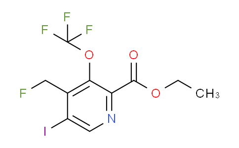 AM210971 | 1806742-83-5 | Ethyl 4-(fluoromethyl)-5-iodo-3-(trifluoromethoxy)pyridine-2-carboxylate