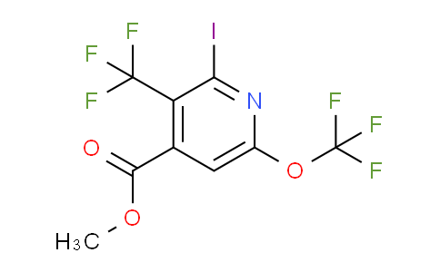 AM210978 | 1804767-58-5 | Methyl 2-iodo-6-(trifluoromethoxy)-3-(trifluoromethyl)pyridine-4-carboxylate