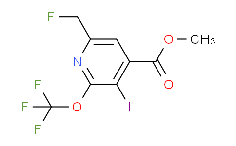 AM210981 | 1806182-31-9 | Methyl 6-(fluoromethyl)-3-iodo-2-(trifluoromethoxy)pyridine-4-carboxylate