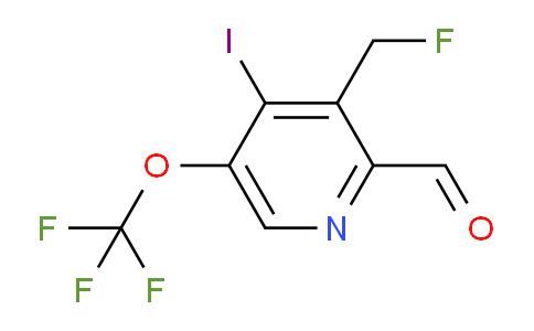 AM210987 | 1803966-51-9 | 3-(Fluoromethyl)-4-iodo-5-(trifluoromethoxy)pyridine-2-carboxaldehyde