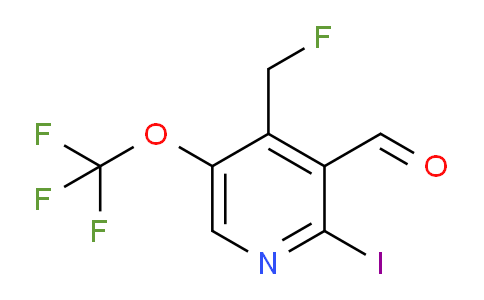 AM210989 | 1806182-00-2 | 4-(Fluoromethyl)-2-iodo-5-(trifluoromethoxy)pyridine-3-carboxaldehyde