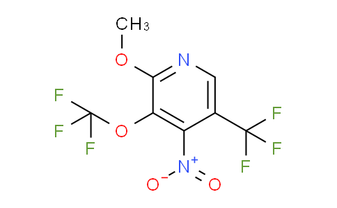2-Methoxy-4-nitro-3-(trifluoromethoxy)-5-(trifluoromethyl)pyridine