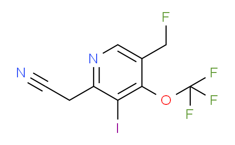 AM210998 | 1804839-29-9 | 5-(Fluoromethyl)-3-iodo-4-(trifluoromethoxy)pyridine-2-acetonitrile