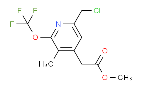 AM21100 | 1361796-80-6 | Methyl 6-(chloromethyl)-3-methyl-2-(trifluoromethoxy)pyridine-4-acetate