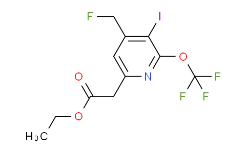 AM211003 | 1804801-90-8 | Ethyl 4-(fluoromethyl)-3-iodo-2-(trifluoromethoxy)pyridine-6-acetate