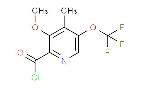 AM211004 | 1806257-58-8 | 3-Methoxy-4-methyl-5-(trifluoromethoxy)pyridine-2-carbonyl chloride