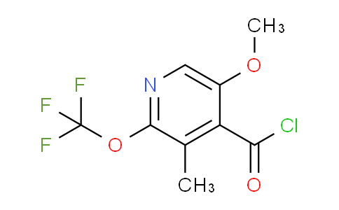 AM211006 | 1805116-78-2 | 5-Methoxy-3-methyl-2-(trifluoromethoxy)pyridine-4-carbonyl chloride