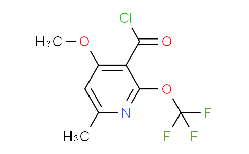 AM211008 | 1804358-43-7 | 4-Methoxy-6-methyl-2-(trifluoromethoxy)pyridine-3-carbonyl chloride