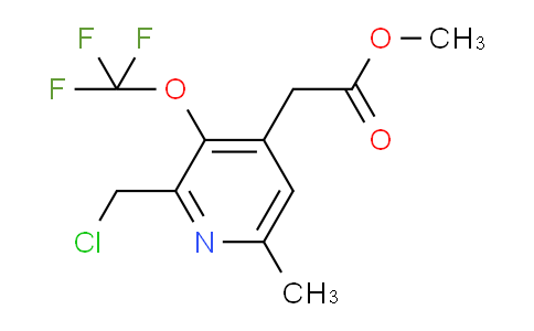 AM21101 | 1361759-14-9 | Methyl 2-(chloromethyl)-6-methyl-3-(trifluoromethoxy)pyridine-4-acetate