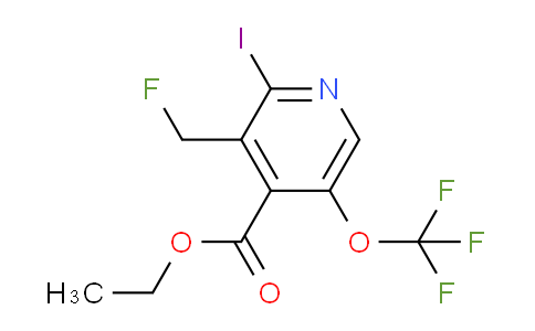 AM211019 | 1804765-71-6 | Ethyl 3-(fluoromethyl)-2-iodo-5-(trifluoromethoxy)pyridine-4-carboxylate