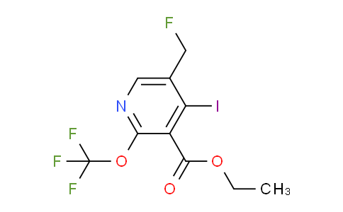 AM211020 | 1804358-21-1 | Ethyl 5-(fluoromethyl)-4-iodo-2-(trifluoromethoxy)pyridine-3-carboxylate