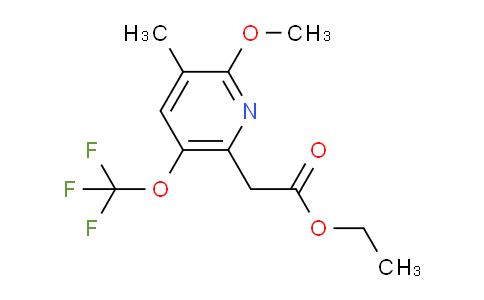 AM211022 | 1806179-57-6 | Ethyl 2-methoxy-3-methyl-5-(trifluoromethoxy)pyridine-6-acetate
