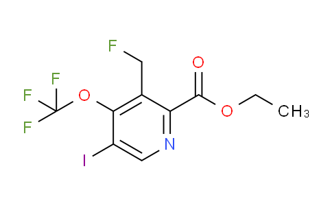 AM211023 | 1804801-15-7 | Ethyl 3-(fluoromethyl)-5-iodo-4-(trifluoromethoxy)pyridine-2-carboxylate