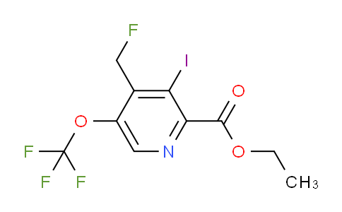 AM211025 | 1804801-20-4 | Ethyl 4-(fluoromethyl)-3-iodo-5-(trifluoromethoxy)pyridine-2-carboxylate
