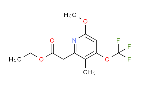 AM211026 | 1805107-53-2 | Ethyl 6-methoxy-3-methyl-4-(trifluoromethoxy)pyridine-2-acetate