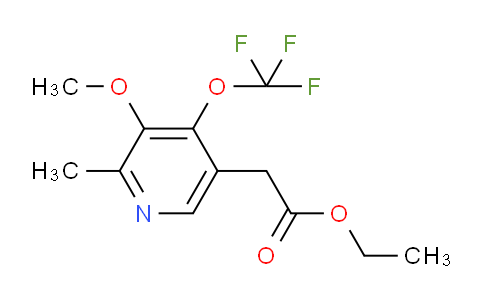 AM211030 | 1804644-47-0 | Ethyl 3-methoxy-2-methyl-4-(trifluoromethoxy)pyridine-5-acetate