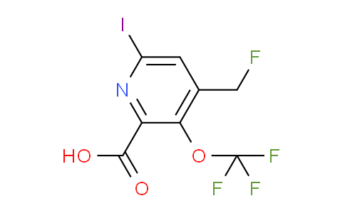 AM211036 | 1804778-94-6 | 4-(Fluoromethyl)-6-iodo-3-(trifluoromethoxy)pyridine-2-carboxylic acid