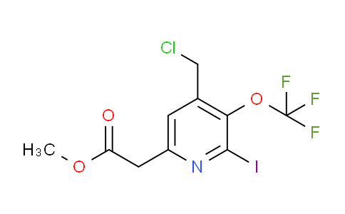 AM211037 | 1803964-18-2 | Methyl 4-(chloromethyl)-2-iodo-3-(trifluoromethoxy)pyridine-6-acetate