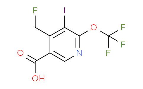 AM211038 | 1804839-95-9 | 4-(Fluoromethyl)-3-iodo-2-(trifluoromethoxy)pyridine-5-carboxylic acid