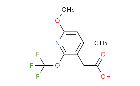 AM211041 | 1804357-34-3 | 6-Methoxy-4-methyl-2-(trifluoromethoxy)pyridine-3-acetic acid