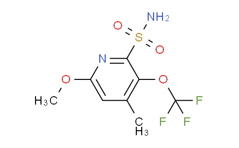 AM211051 | 1806753-86-5 | 6-Methoxy-4-methyl-3-(trifluoromethoxy)pyridine-2-sulfonamide