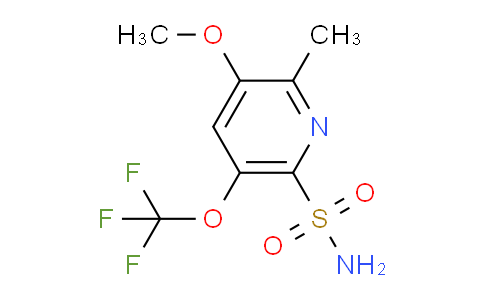 AM211055 | 1804646-07-8 | 3-Methoxy-2-methyl-5-(trifluoromethoxy)pyridine-6-sulfonamide