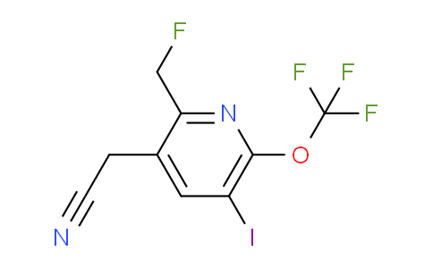 AM211056 | 1804349-94-7 | 2-(Fluoromethyl)-5-iodo-6-(trifluoromethoxy)pyridine-3-acetonitrile