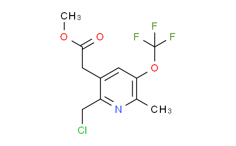 AM21106 | 1361893-13-1 | Methyl 2-(chloromethyl)-6-methyl-5-(trifluoromethoxy)pyridine-3-acetate