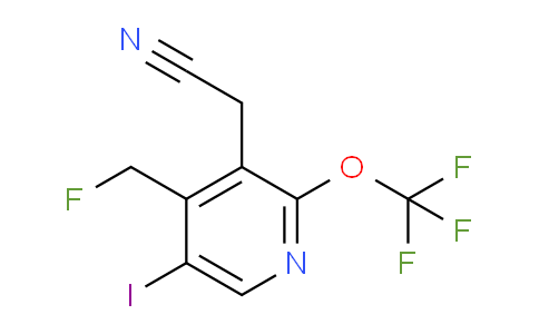 AM211064 | 1804854-54-3 | 4-(Fluoromethyl)-5-iodo-2-(trifluoromethoxy)pyridine-3-acetonitrile
