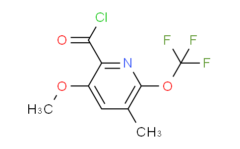 AM211071 | 1804358-39-1 | 3-Methoxy-5-methyl-6-(trifluoromethoxy)pyridine-2-carbonyl chloride