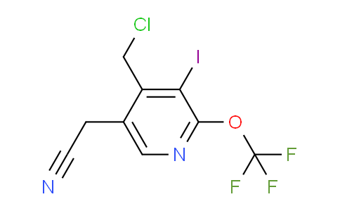 AM211072 | 1804832-20-9 | 4-(Chloromethyl)-3-iodo-2-(trifluoromethoxy)pyridine-5-acetonitrile