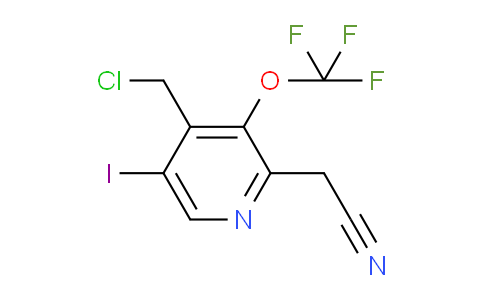 AM211073 | 1804364-36-0 | 4-(Chloromethyl)-5-iodo-3-(trifluoromethoxy)pyridine-2-acetonitrile