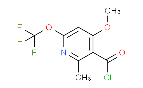 AM211074 | 1804741-98-7 | 4-Methoxy-2-methyl-6-(trifluoromethoxy)pyridine-3-carbonyl chloride