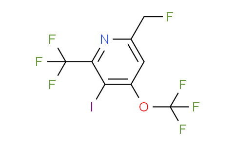 AM211082 | 1804777-85-2 | 6-(Fluoromethyl)-3-iodo-4-(trifluoromethoxy)-2-(trifluoromethyl)pyridine