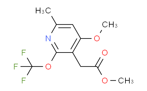 AM211084 | 1804002-10-5 | Methyl 4-methoxy-6-methyl-2-(trifluoromethoxy)pyridine-3-acetate