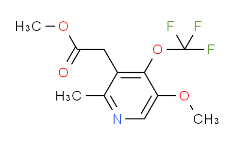 Methyl 5-methoxy-2-methyl-4-(trifluoromethoxy)pyridine-3-acetate