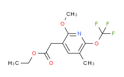 AM211089 | 1804741-25-0 | Ethyl 2-methoxy-5-methyl-6-(trifluoromethoxy)pyridine-3-acetate