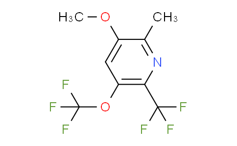 3-Methoxy-2-methyl-5-(trifluoromethoxy)-6-(trifluoromethyl)pyridine