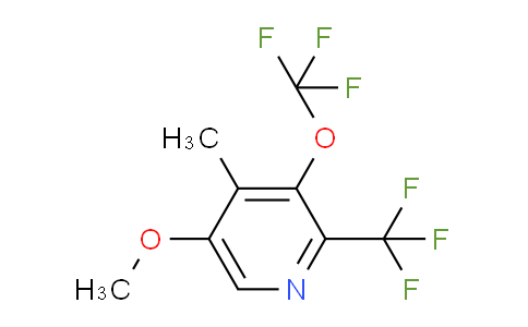 AM211095 | 1806175-45-0 | 5-Methoxy-4-methyl-3-(trifluoromethoxy)-2-(trifluoromethyl)pyridine