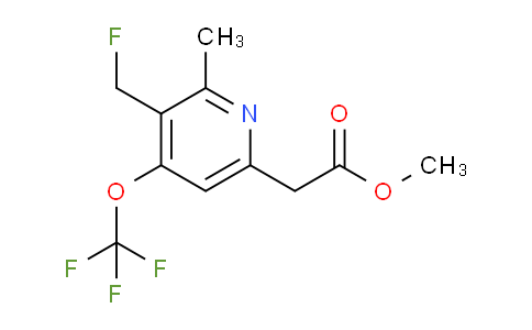 AM21110 | 1361916-61-1 | Methyl 3-(fluoromethyl)-2-methyl-4-(trifluoromethoxy)pyridine-6-acetate