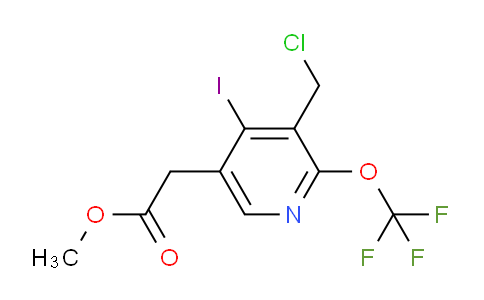 AM211101 | 1803963-96-3 | Methyl 3-(chloromethyl)-4-iodo-2-(trifluoromethoxy)pyridine-5-acetate