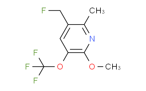 AM211109 | 1806174-81-1 | 3-(Fluoromethyl)-6-methoxy-2-methyl-5-(trifluoromethoxy)pyridine