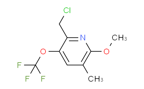AM211113 | 1804865-94-8 | 2-(Chloromethyl)-6-methoxy-5-methyl-3-(trifluoromethoxy)pyridine