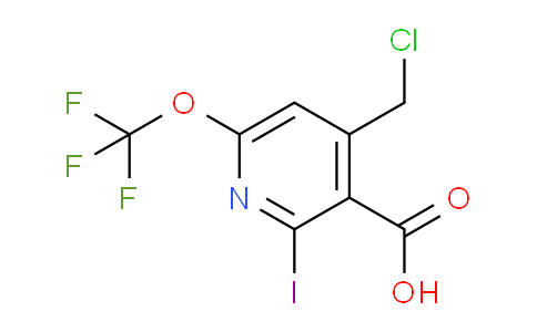 AM211116 | 1803963-41-8 | 4-(Chloromethyl)-2-iodo-6-(trifluoromethoxy)pyridine-3-carboxylic acid