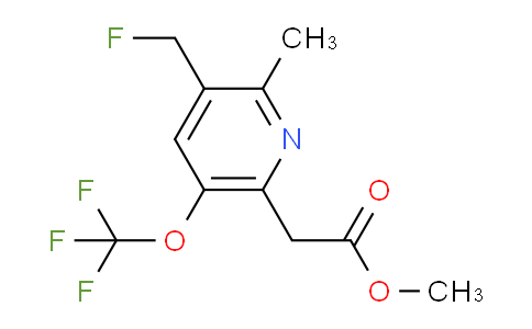 AM21112 | 1361783-42-7 | Methyl 3-(fluoromethyl)-2-methyl-5-(trifluoromethoxy)pyridine-6-acetate