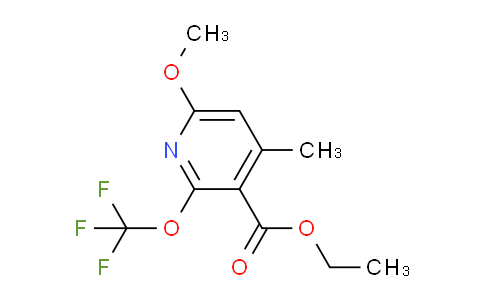 AM211123 | 1804785-50-9 | Ethyl 6-methoxy-4-methyl-2-(trifluoromethoxy)pyridine-3-carboxylate